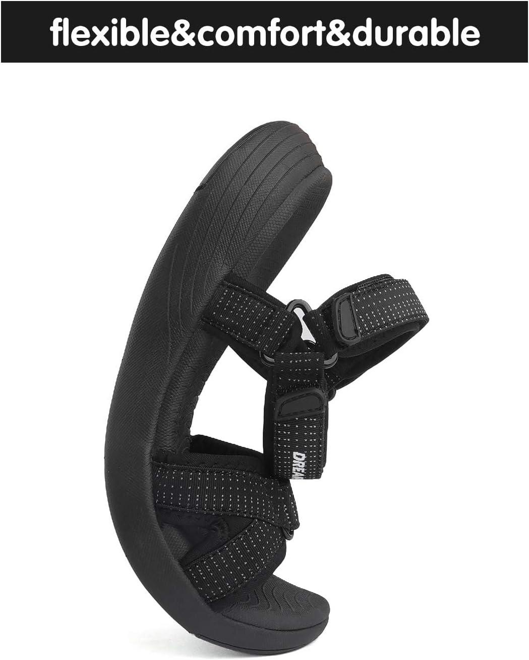 imageDREAM PAIRS Womens Sport Athletic Sandals Outdoor Hiking SandalsBlack