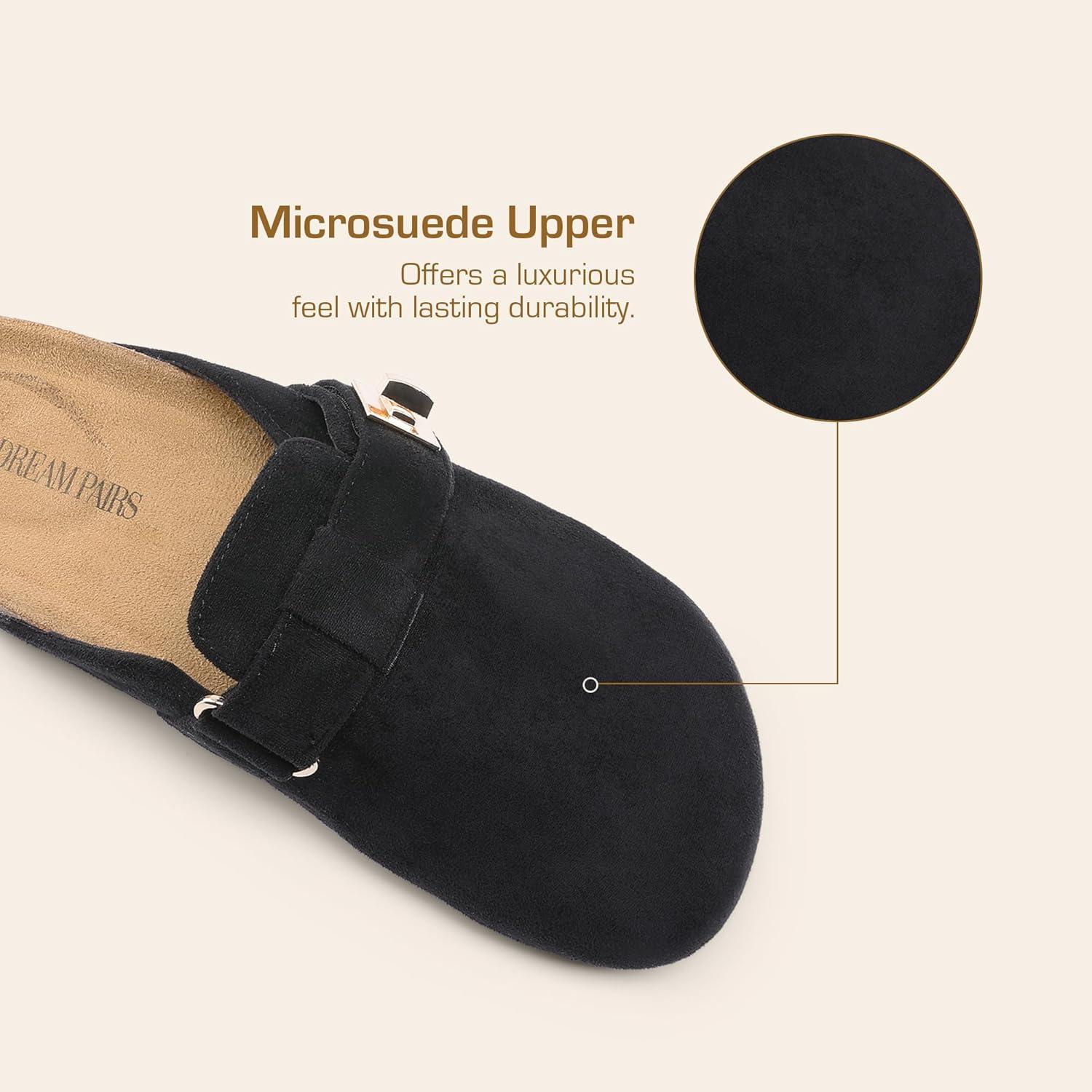 imageDREAM PAIRS womens MuleBlack