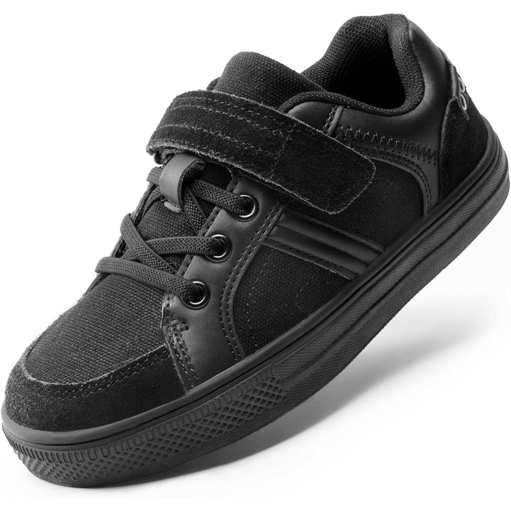 imageDREAM PAIRS Kid Sneakers Girls Boys School Loafers Shoes LilLegends TimberTotBlack Monochrome