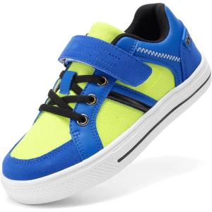 DREAM PAIRS Kid Sneakers Girls Boys School Loafers Shoes LilLegends TimberTot(Light Green/Blue)