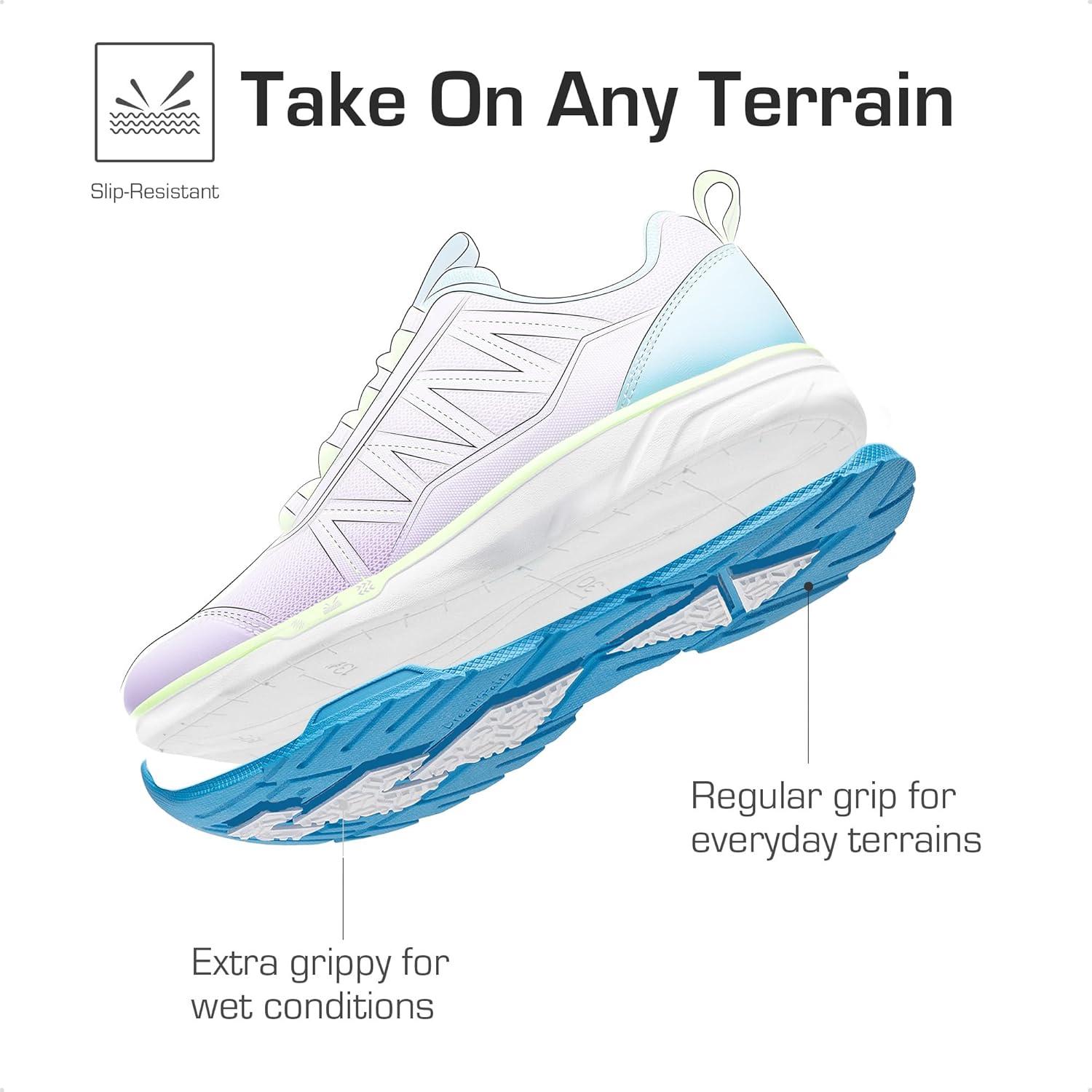 imageDREAM PAIRS Boys Girls Shoes Kids DuraPlay Tennis Footwear Non Slip Athletic Running Walking Lightweight Lace Up Sneakers for LittleBig KidPurpleBlue