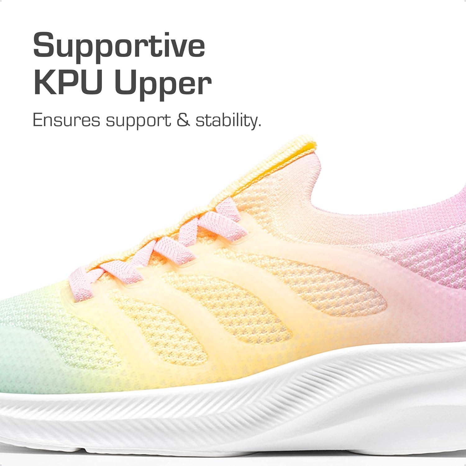 imageDREAM PAIRS Boys Girls Shoes Kids Tennis Slip on Footwear Running Athletic Sports School SneakersGreenYellowPurple