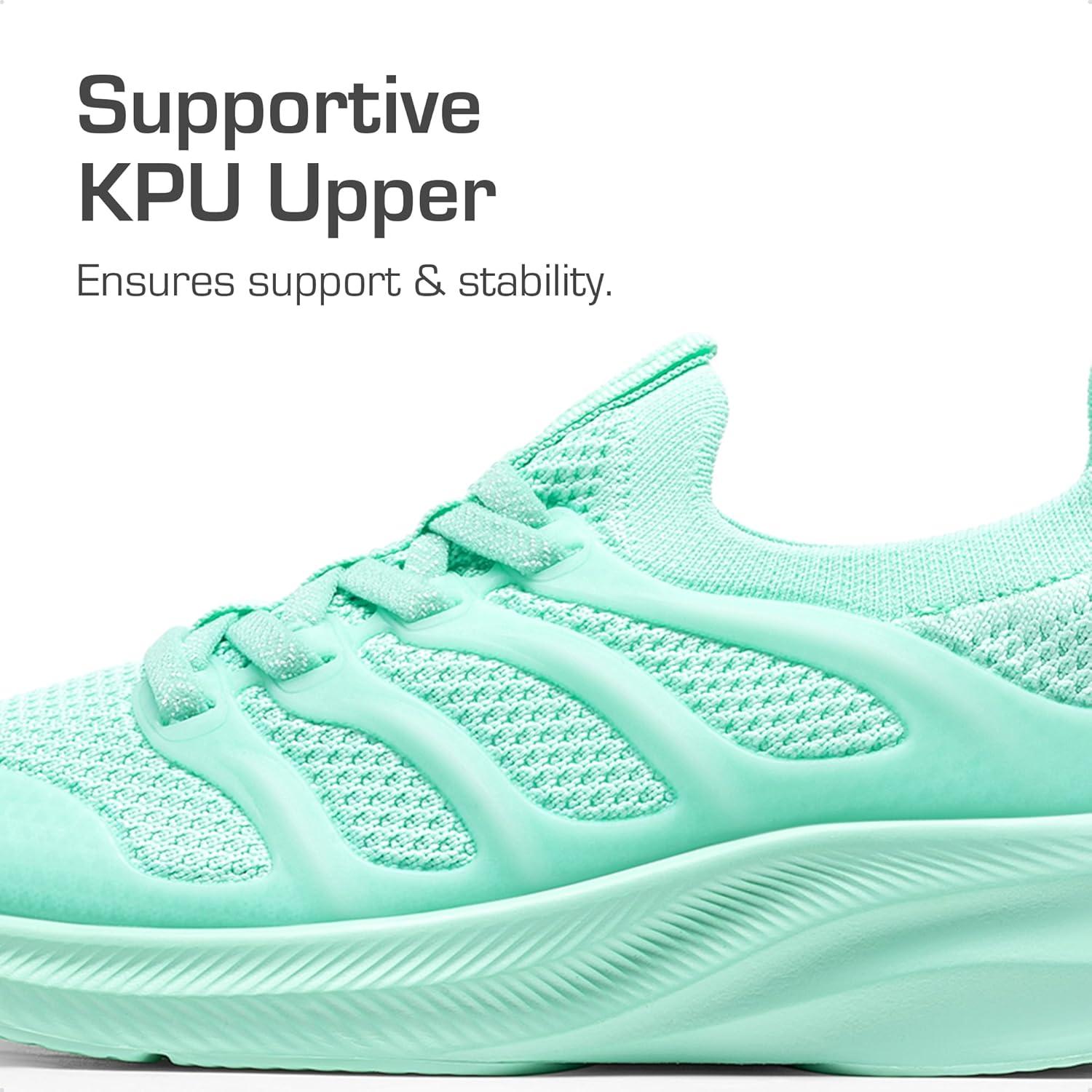 imageDREAM PAIRS Boys Girls Shoes Kids Tennis Slip on Footwear Running Athletic Sports School SneakersLight Green