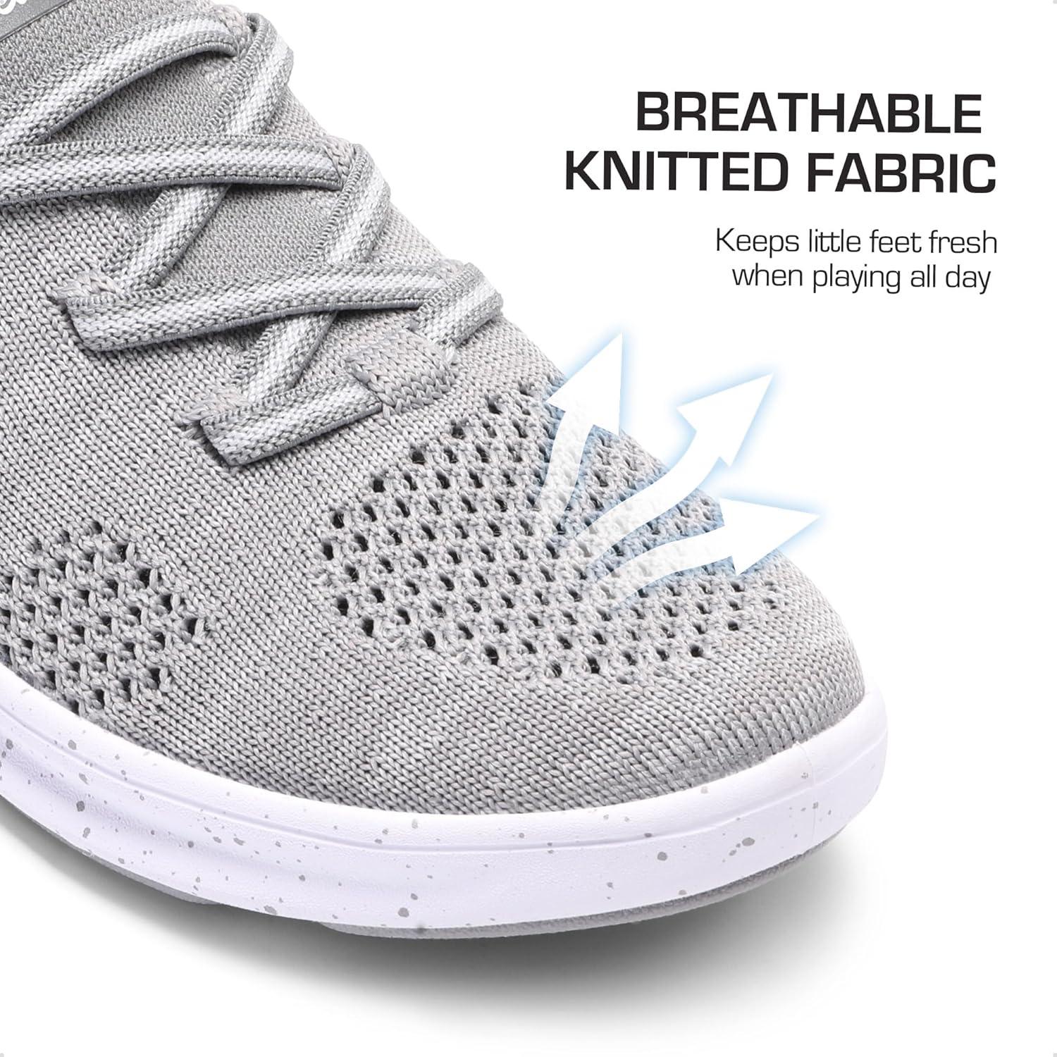 imageDREAM PAIRS Boys Girls Sneakers Kids Slipon Quick Dry Lightweight Aqua Water ShoesGrey