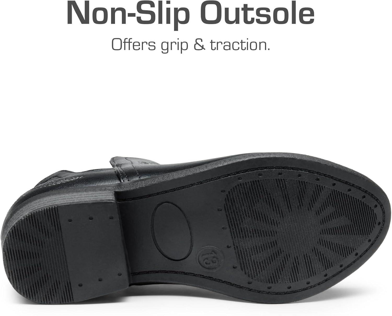 imageDREAM PAIRS Girls Booties Ankle Short Cowgirl Cowboy Western BootsBlack