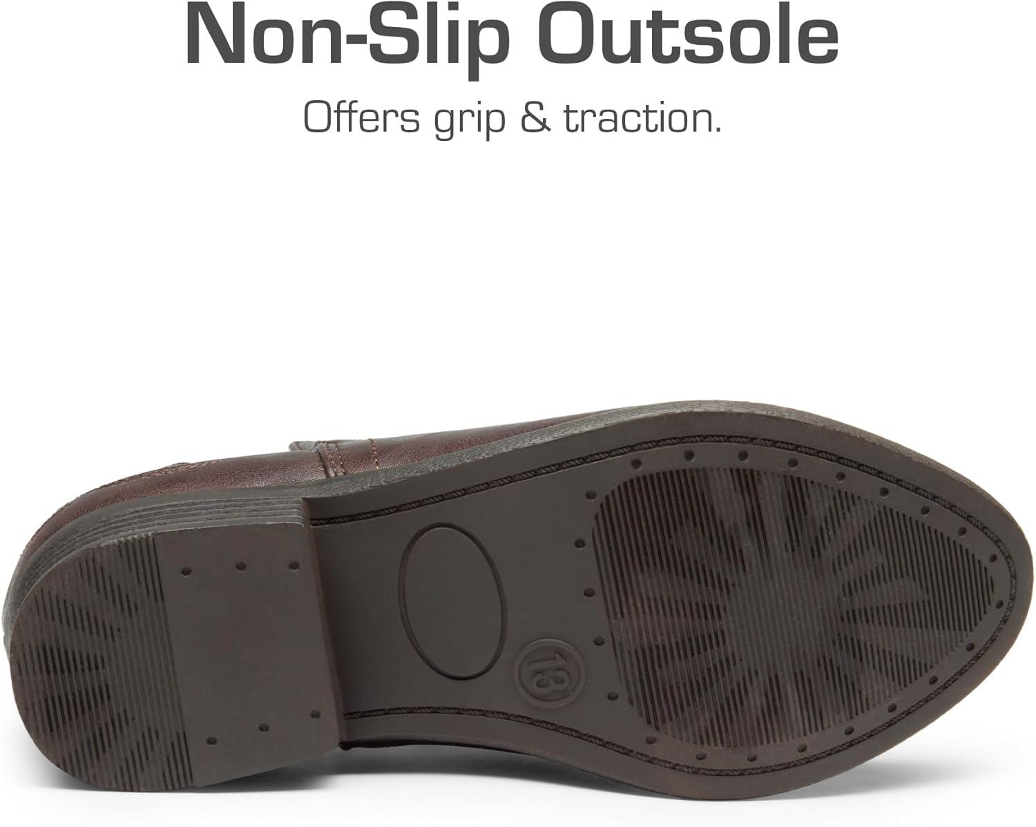 imageDREAM PAIRS Girls Booties Ankle Short Cowgirl Cowboy Western BootsBrown