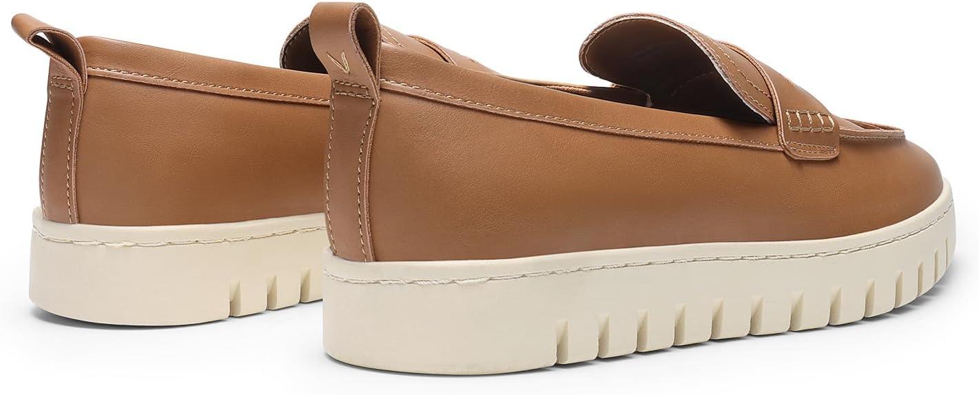 imageDREAM PAIRS Loafers for Women Casual Comfortable Slip On Business Work Loafer Shoes with Arch SupportBrownpu