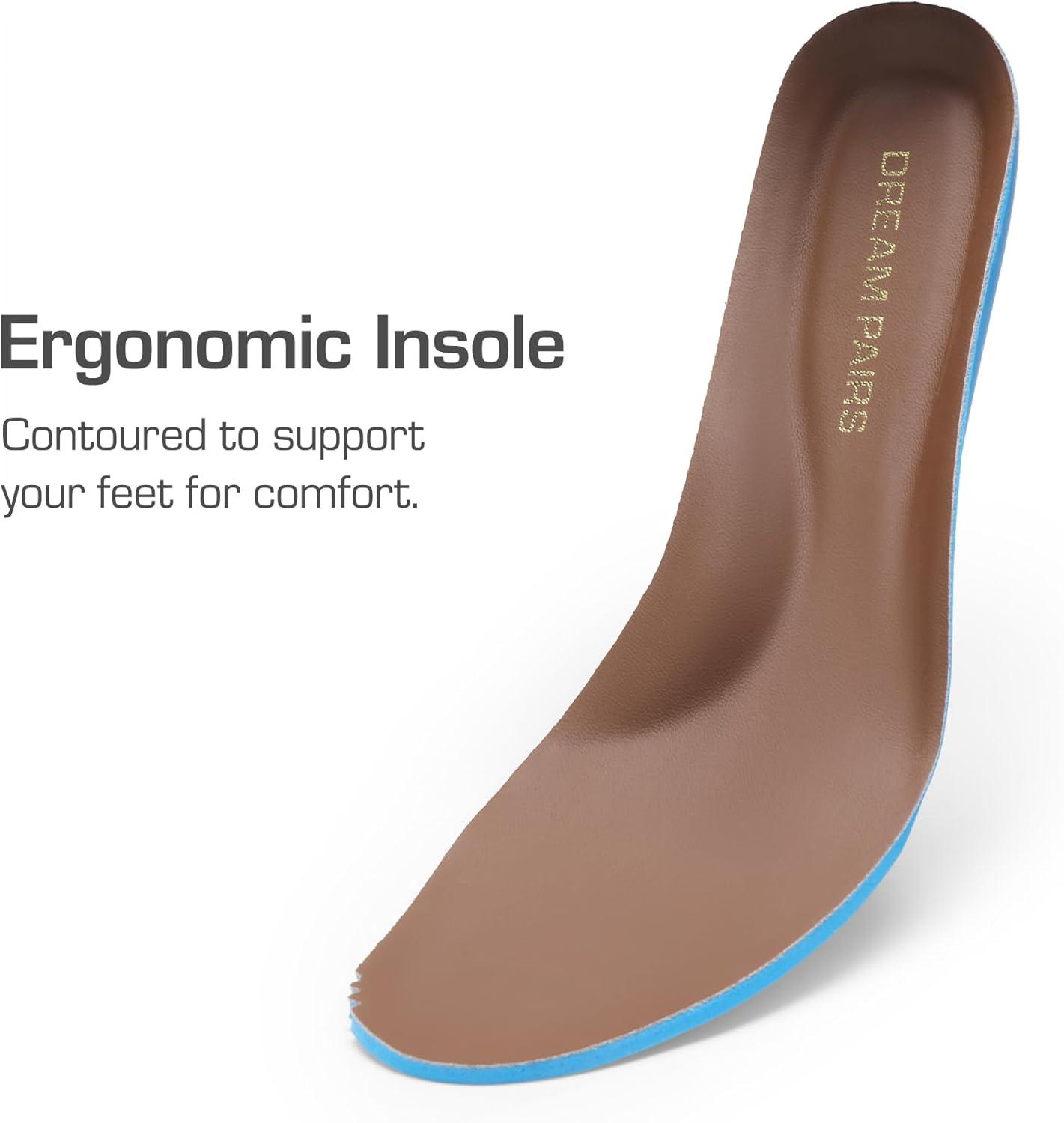 imageDREAM PAIRS Loafers for Women Casual Comfortable Slip On Business Work Loafer Shoes with Arch SupportBrownpu