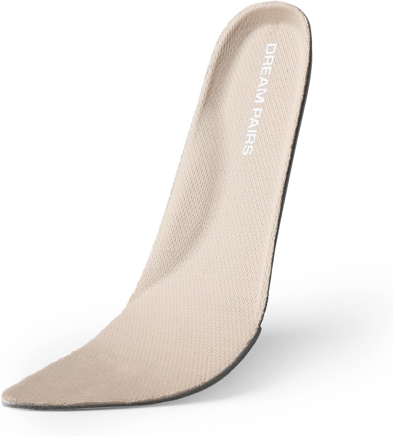 imageDREAM PAIRS Pointed Toe Flats for Women Comfortable Dressy Knit Ballet Flats with Arch Support Womens Dress Shoes for Work Office Business Casual TravelNude