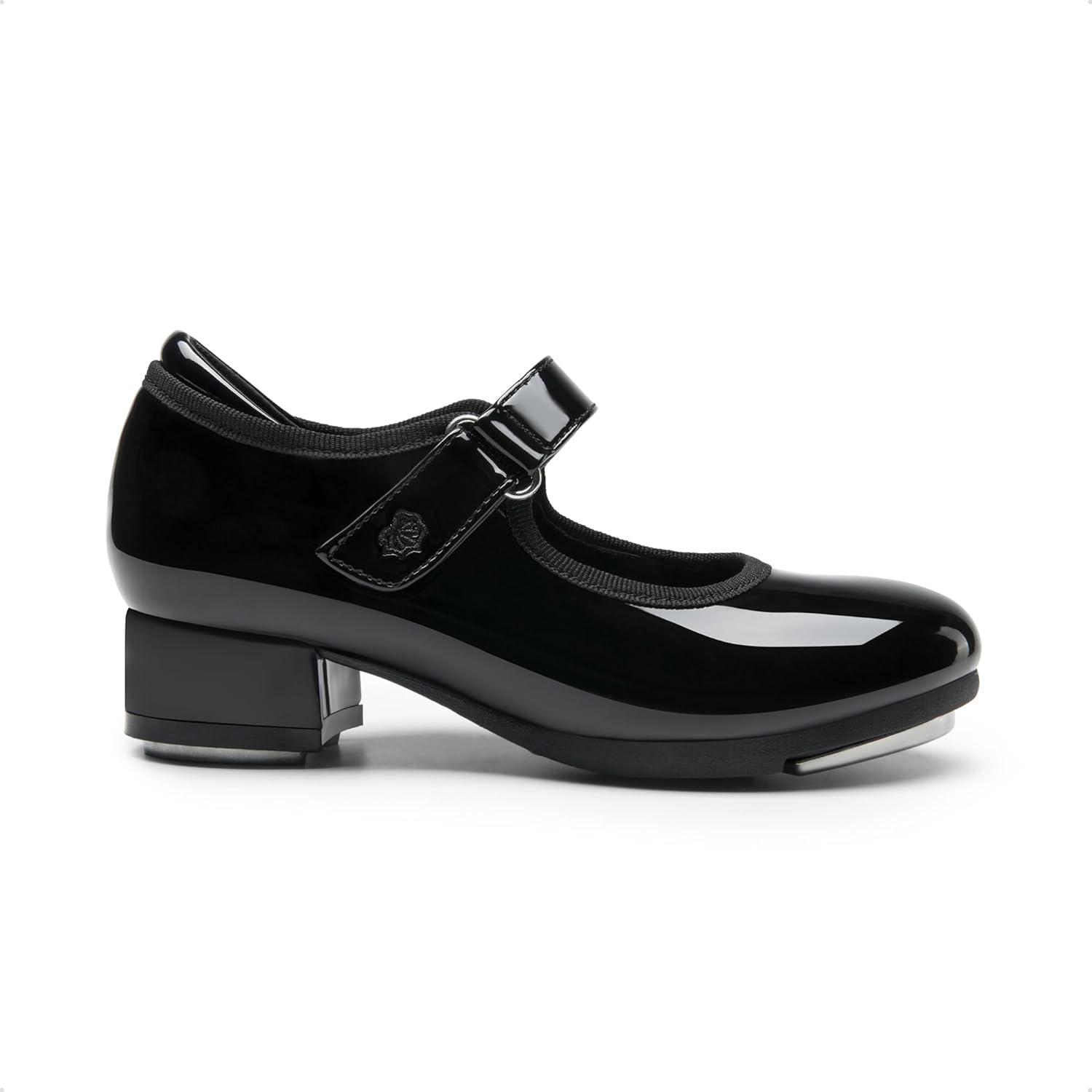 imageDREAM PAIRS Tap Shoes for Girls Boys Dance Shoes Mary JaneSize 9 ToddlerBlackPATSDDS2401K
