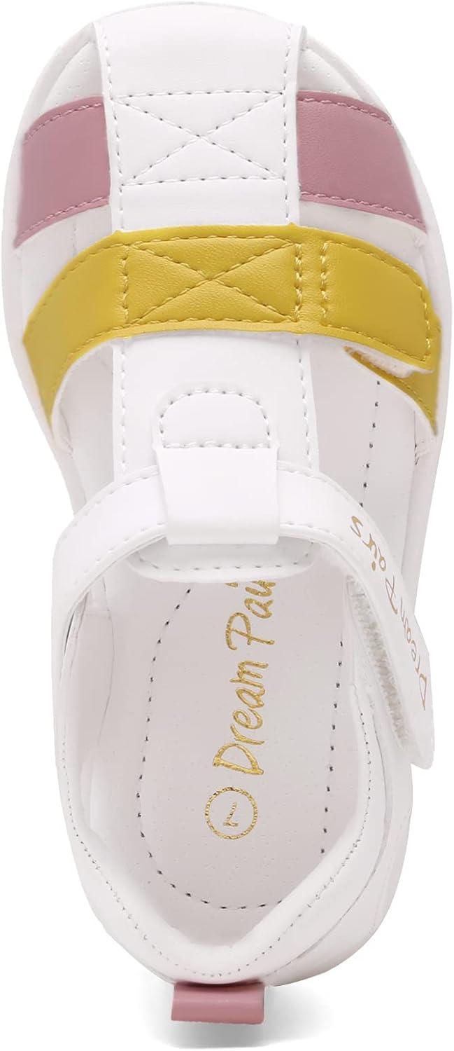 imageDREAM PAIRS UnisexChild Sdsd228kYellowPink