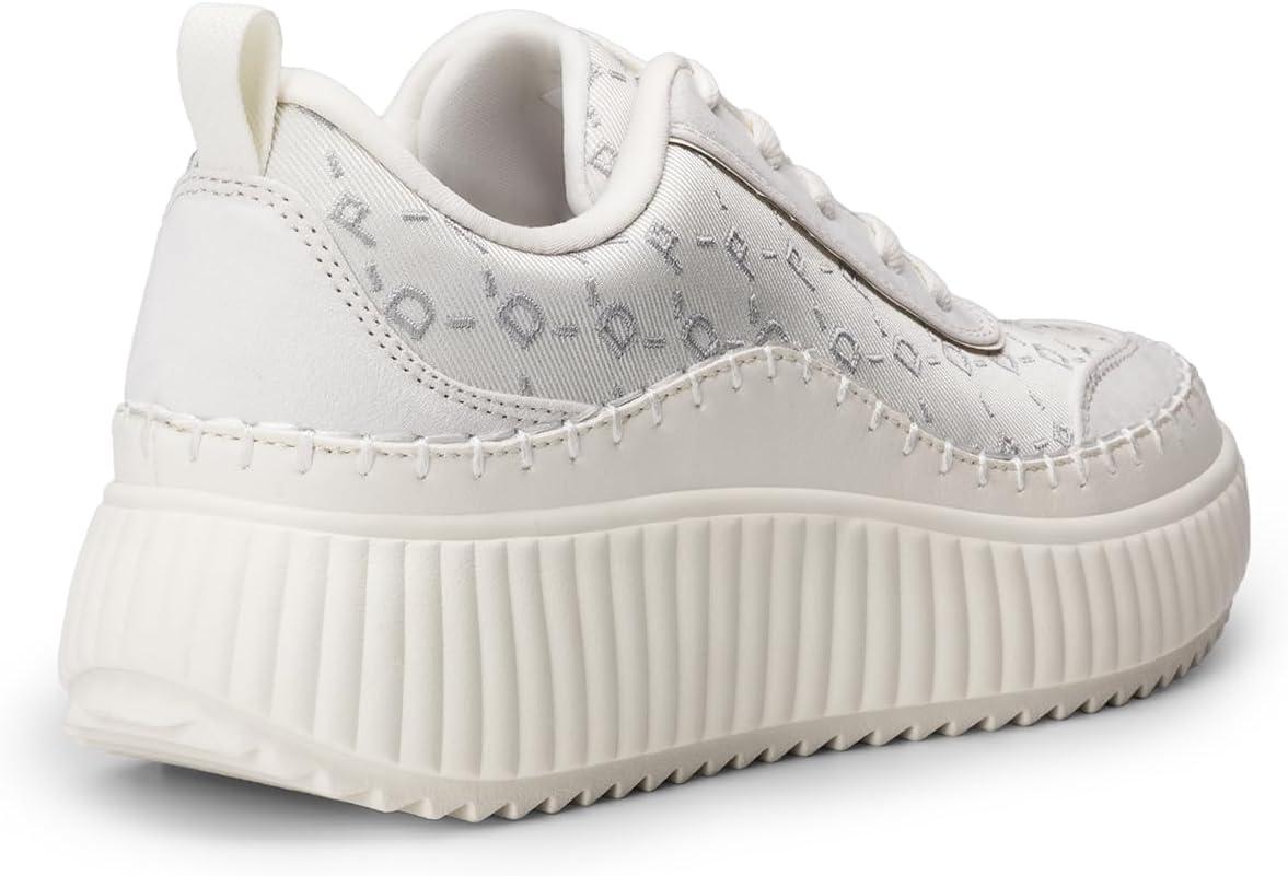 imageDREAM PAIRS Women Chunky City Tweed Comfortable Casual Platform Fashion SneakerBeige