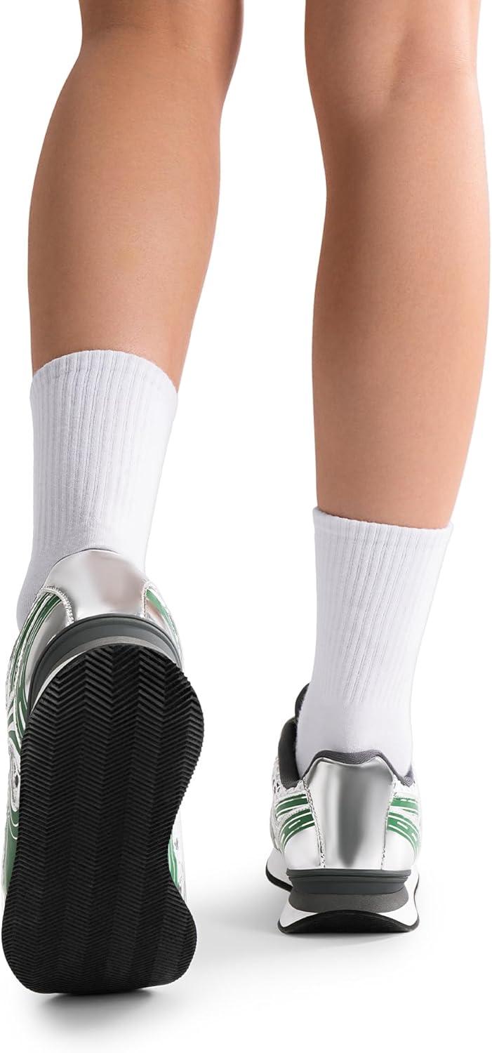 imageDREAM PAIRS Women Fashion Sneakers Walking Comfortable Breathable Stylish Lightweight Retro Classisc Casual Lace Up Sportstyle SneakerSilverGreen