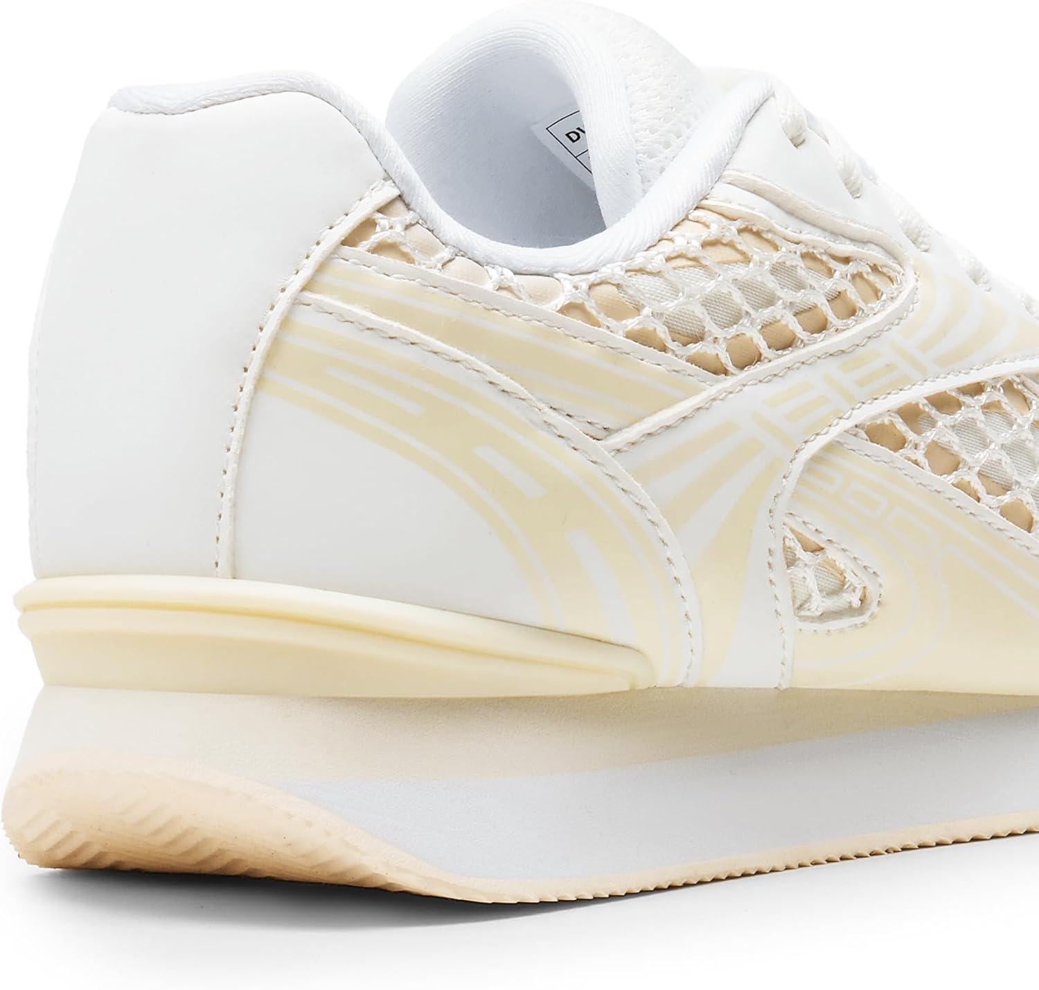 imageDREAM PAIRS Women Fashion Sneakers Walking Comfortable Breathable Stylish Lightweight Retro Classisc Casual Lace Up Sportstyle SneakerWhite