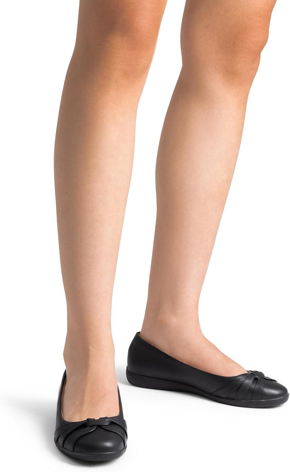 imageDREAM PAIRS Womens Ballet Flats Comfortable Round Toe Slip on Dressy Work Office Shoes with Arch SupportBlack