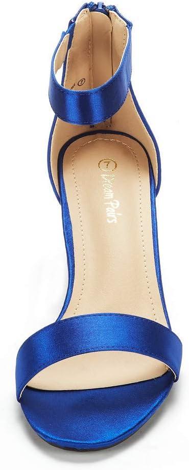 imageDREAM PAIRS Womens Fiona Fashion Stilettos Open Toe Pump Heeled SandalsRoyalBlue