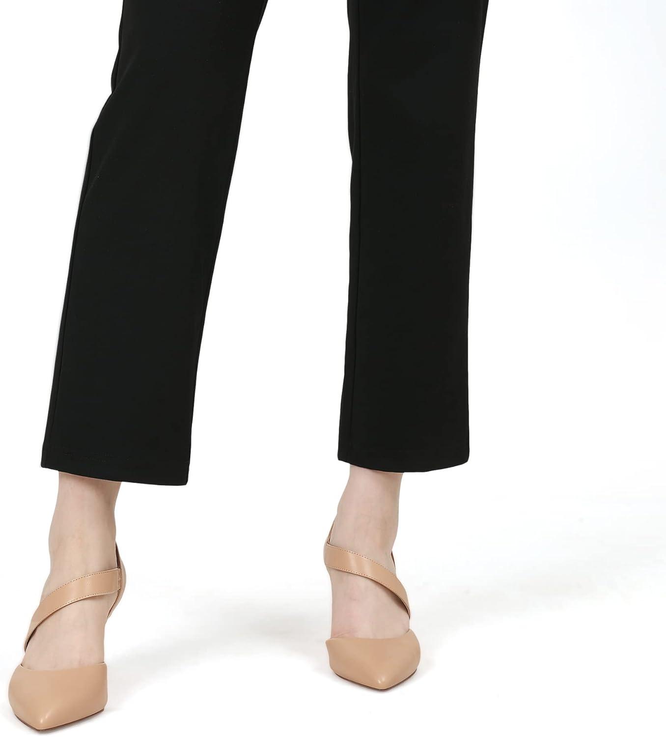 imageDREAM PAIRS Womens High Heels Pumps Dress Closed Pointed Toe Comfortable DOrsay Pumps Shoes for Work Office Wedding Dancing CharmaneNudepu