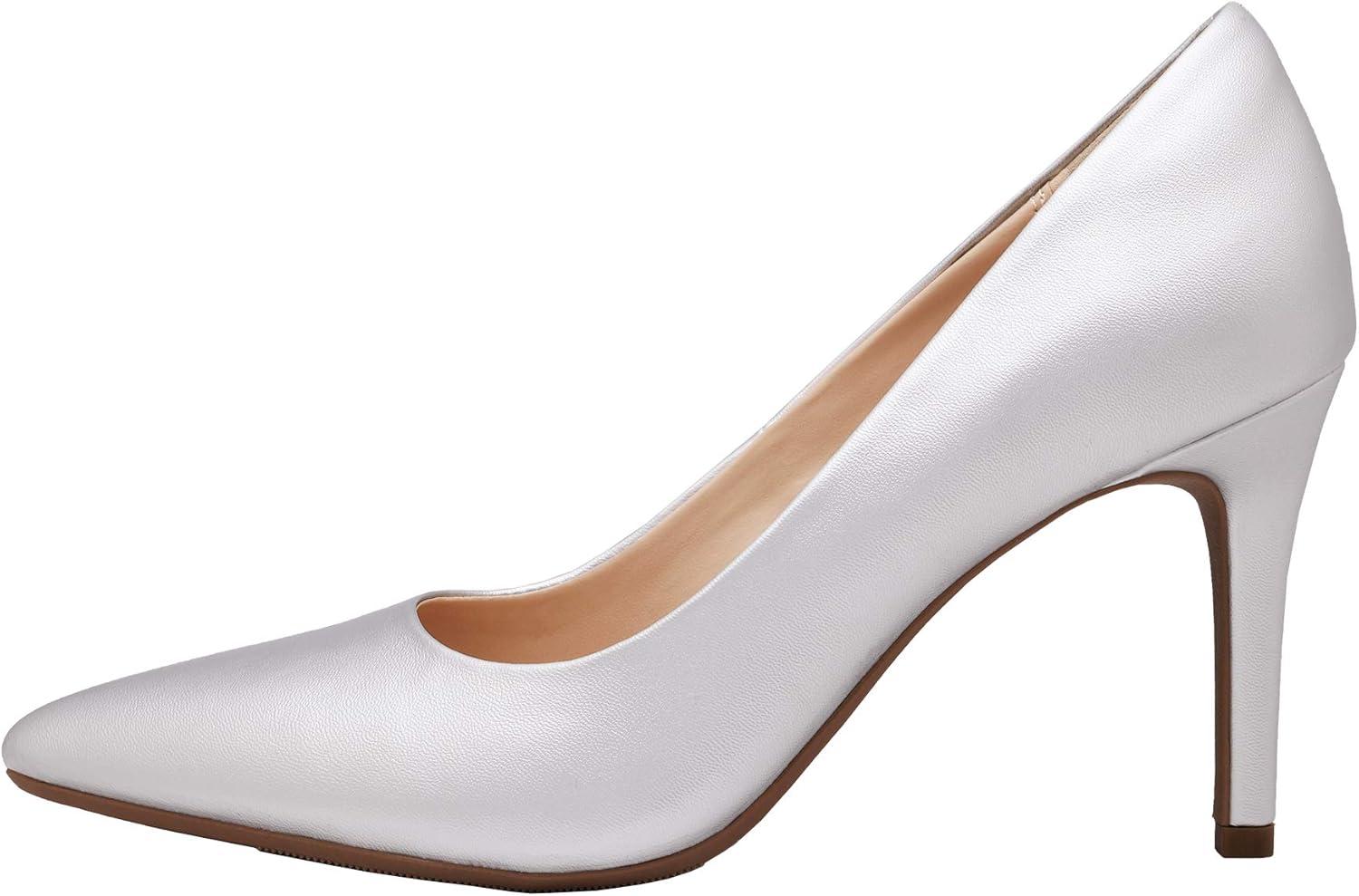 imageDREAM PAIRS Womens High Stiletto Heels Pointed Toe Pumps ShoesSilver