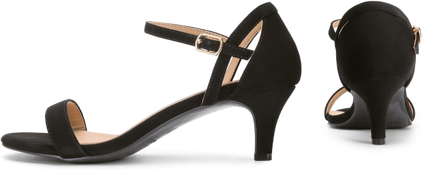 imageDREAM PAIRS Womens Lexii Fashion Stilettos Open Toe Pump Heel SandalsBlack Nubuck