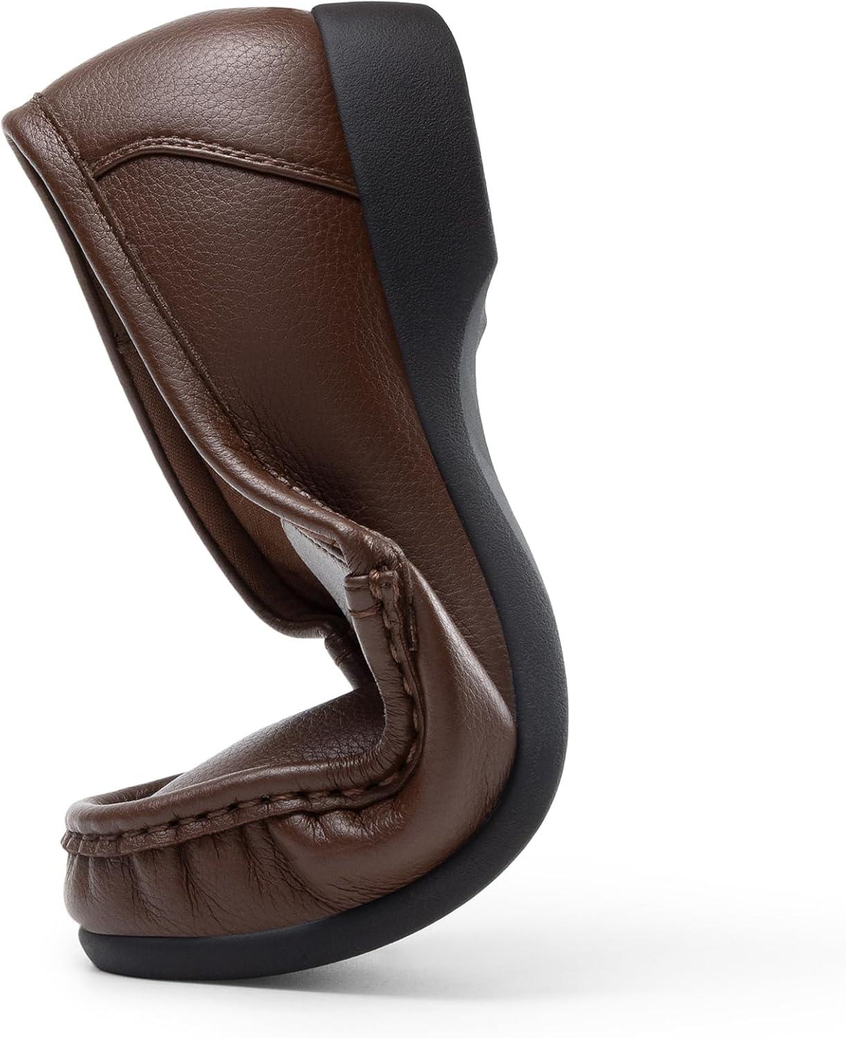 imageDREAM PAIRS Womens Loafers Slip On Casual Comfortable Lightweight Business Work Office Flat Shoes with Arch SupportBrown