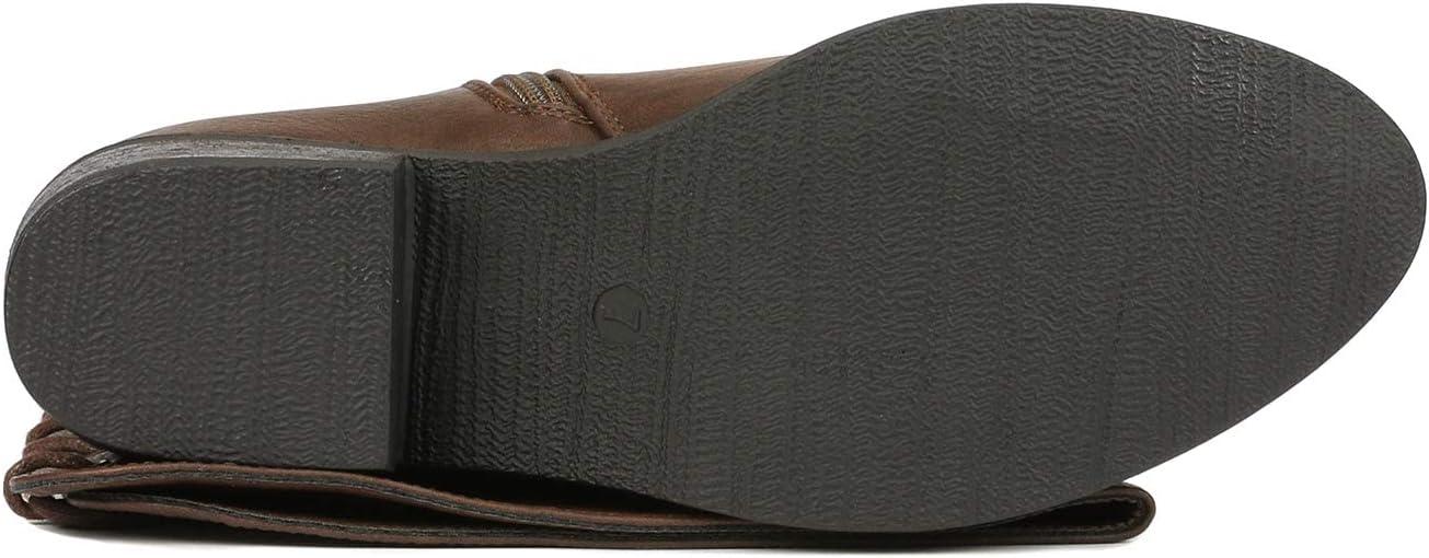 imageDREAM PAIRS Womens Over The Knee High Low Block Heel Riding Boots Uplace LeiBrown