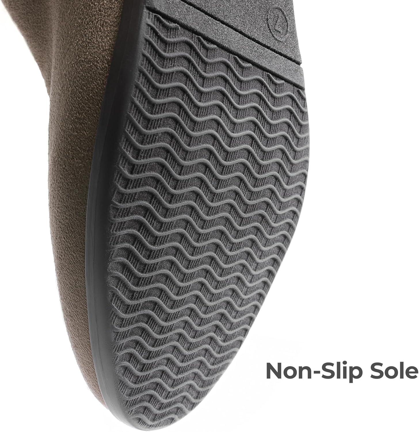 imageDREAM PAIRS Womens Over The Knee High Low Block Heel Riding Boots Uplace LeiKhaki