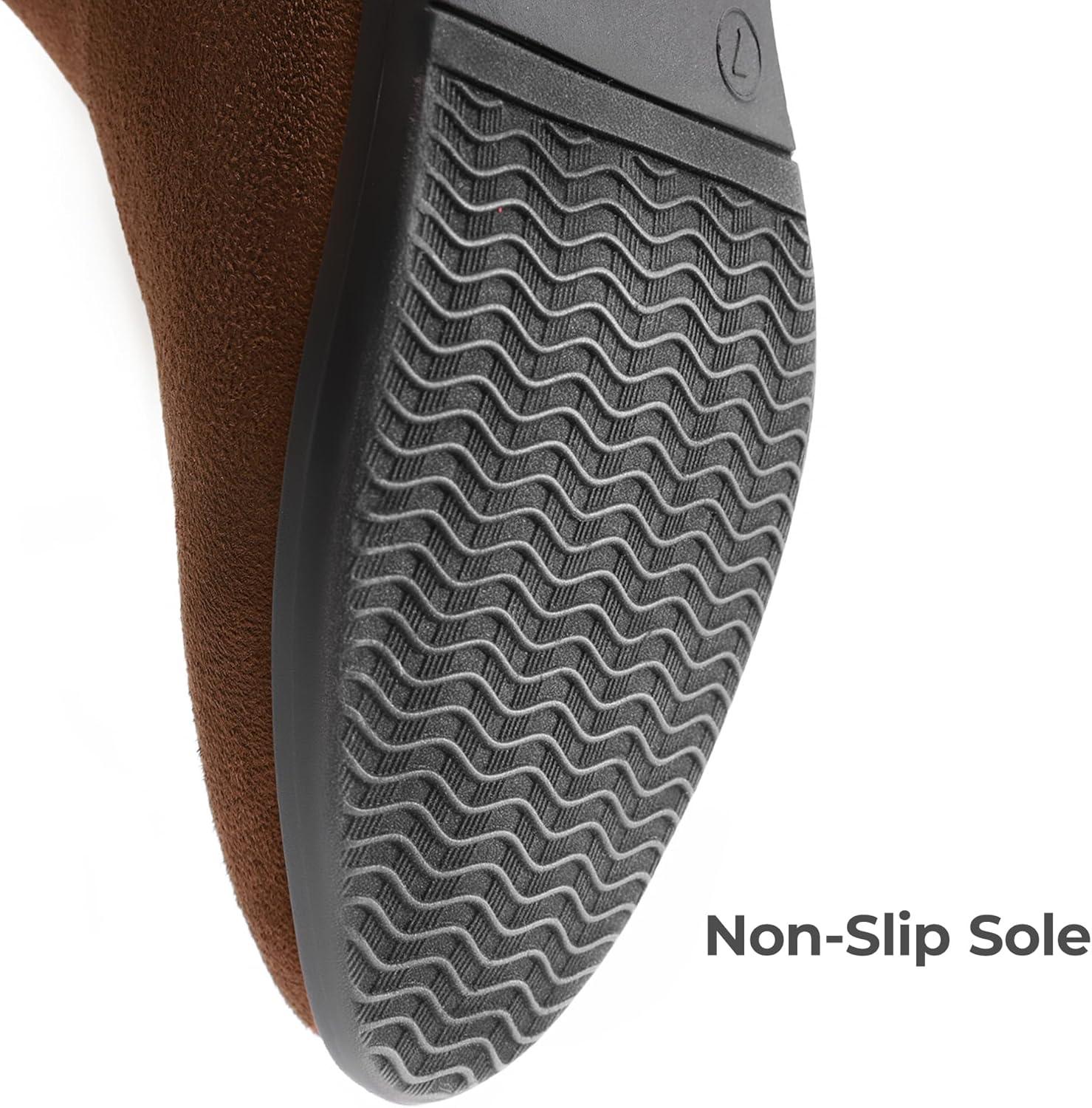 imageDREAM PAIRS Womens Over The Knee High Low Block Heel Riding Boots Uplace LeiTanlace