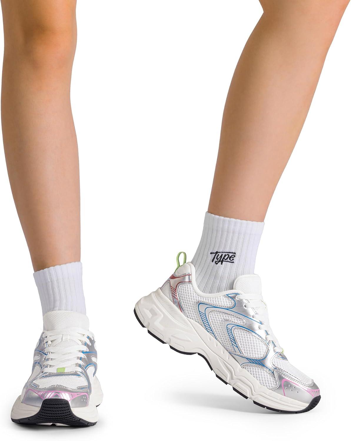 imageDREAM PAIRS Womens Platform Chunky Fashion Sneakers Walking LaceUp Celi Comfortable Y2KStyle Sneakers Workout Sport Work Casual Tennis Shoes