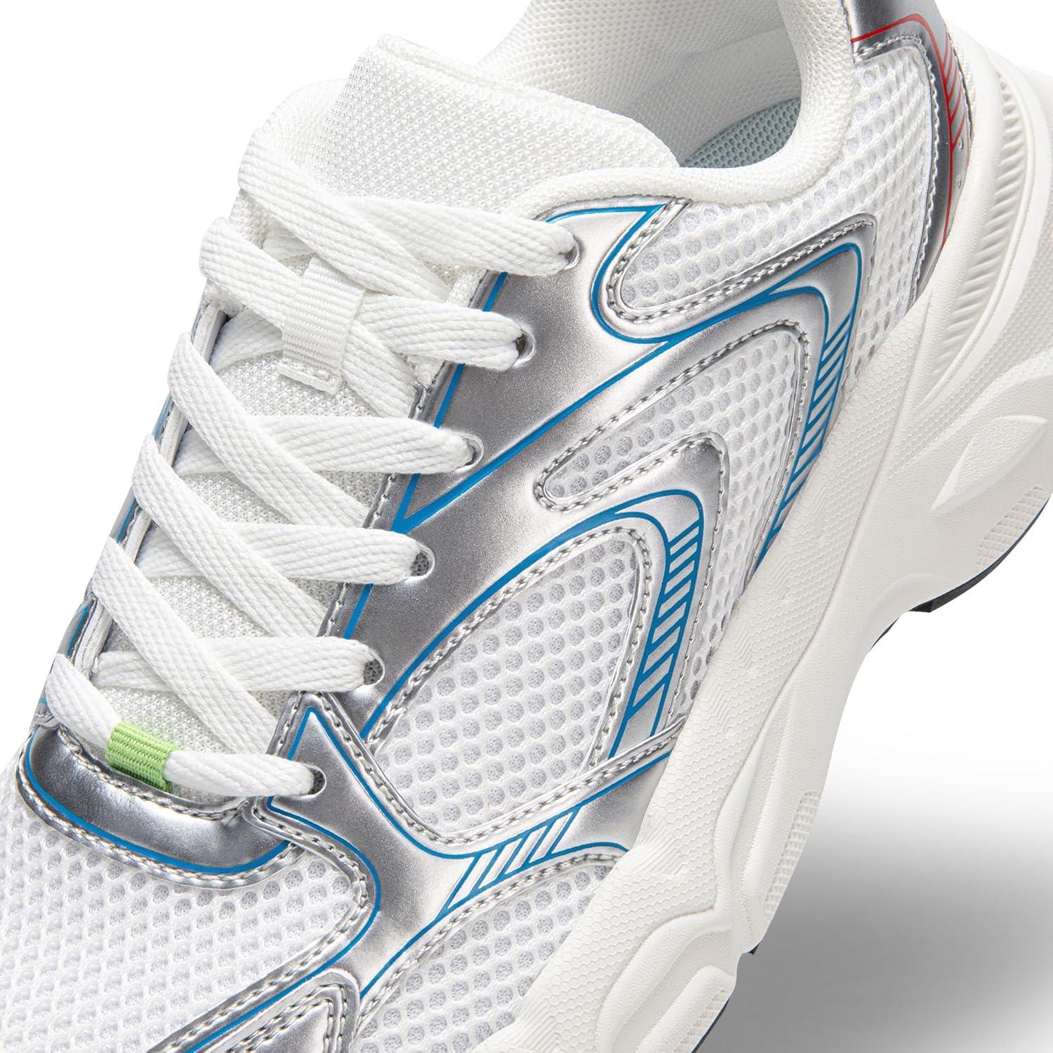 imageDREAM PAIRS Womens Platform Chunky Fashion Sneakers Walking LaceUp Celi Comfortable Y2KStyle Sneakers Workout Sport Work Casual Tennis Shoes