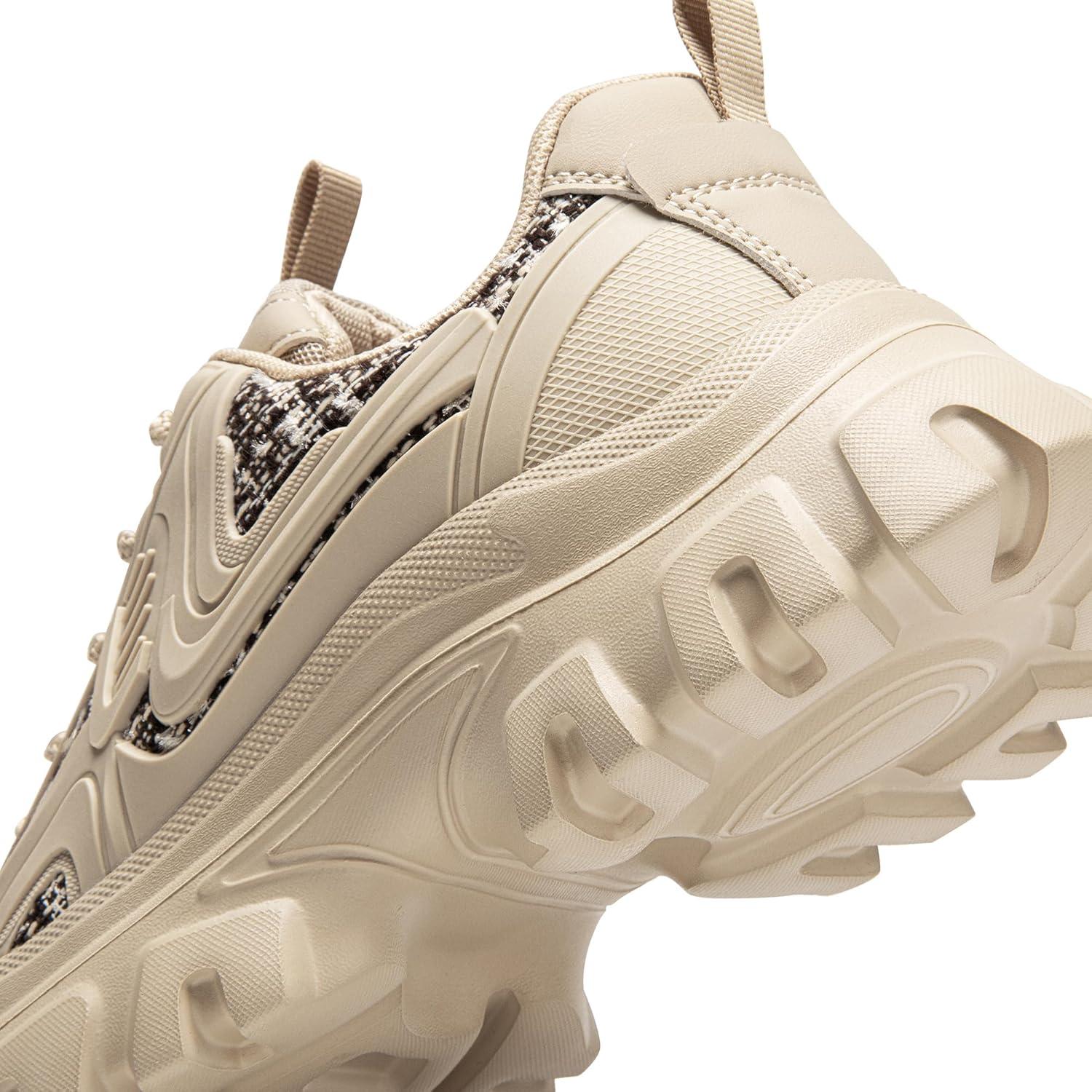 imageDREAM PAIRS Womens Platform Chunky Fashion Sneakers Y2K Maeve LaceUp Comfortable Sneakers Casual Walking ShoesSize 85ApricotSDFN2419W