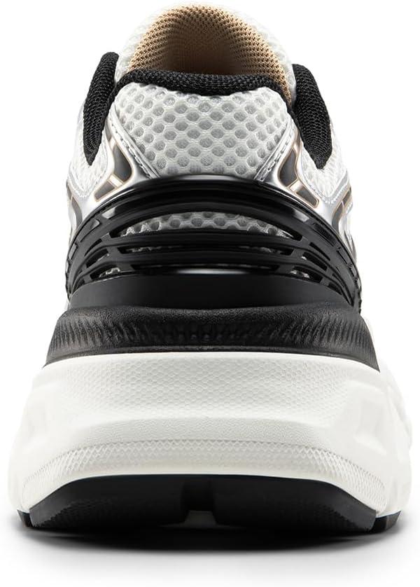 imageDREAM PAIRS Womens Platform Chunky Liv Fashion Sneakers Walking LaceUp Comfortable Y2KStyle Sneakers Workout Sport Work Casual Tennis ShoesSilverBlack