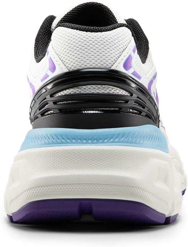 imageDREAM PAIRS Womens Platform Chunky Liv Fashion Sneakers Walking LaceUp Comfortable Y2KStyle Sneakers Workout Sport Work Casual Tennis ShoesWhitePurple