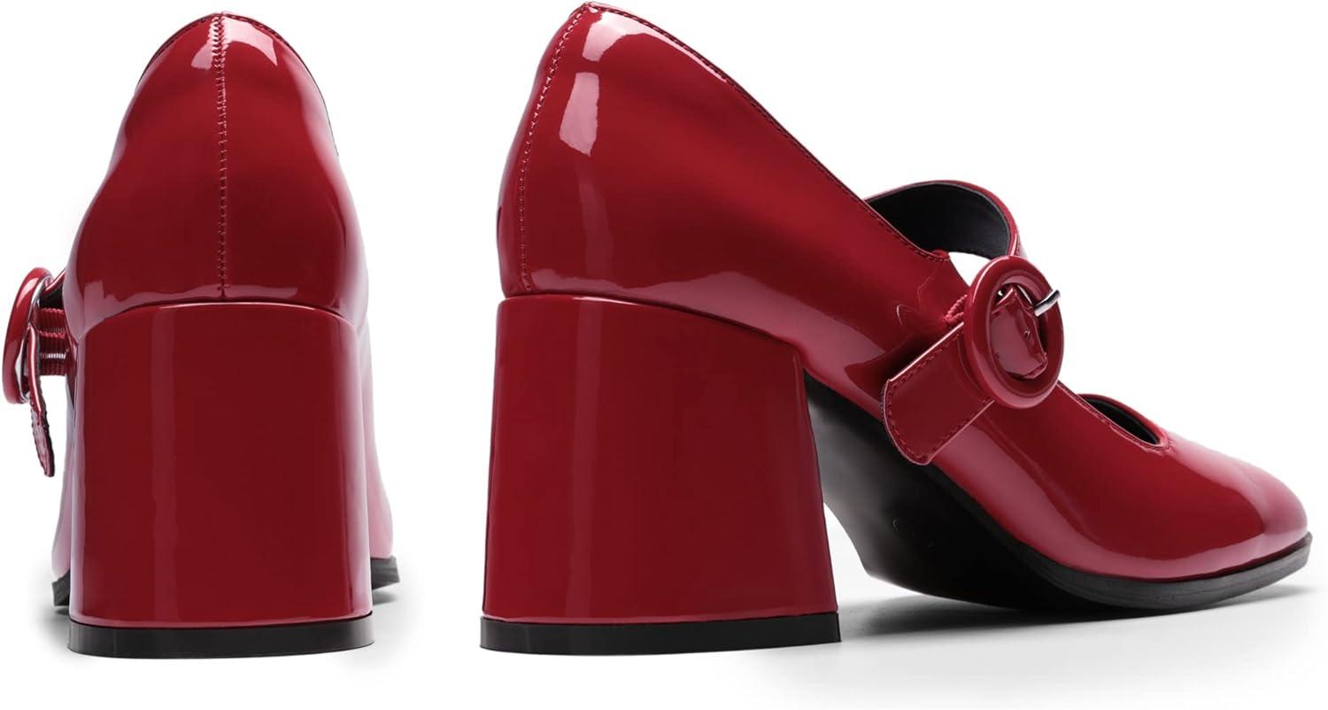 imageDREAM PAIRS Womens Sdpu2232w PumpBright Red