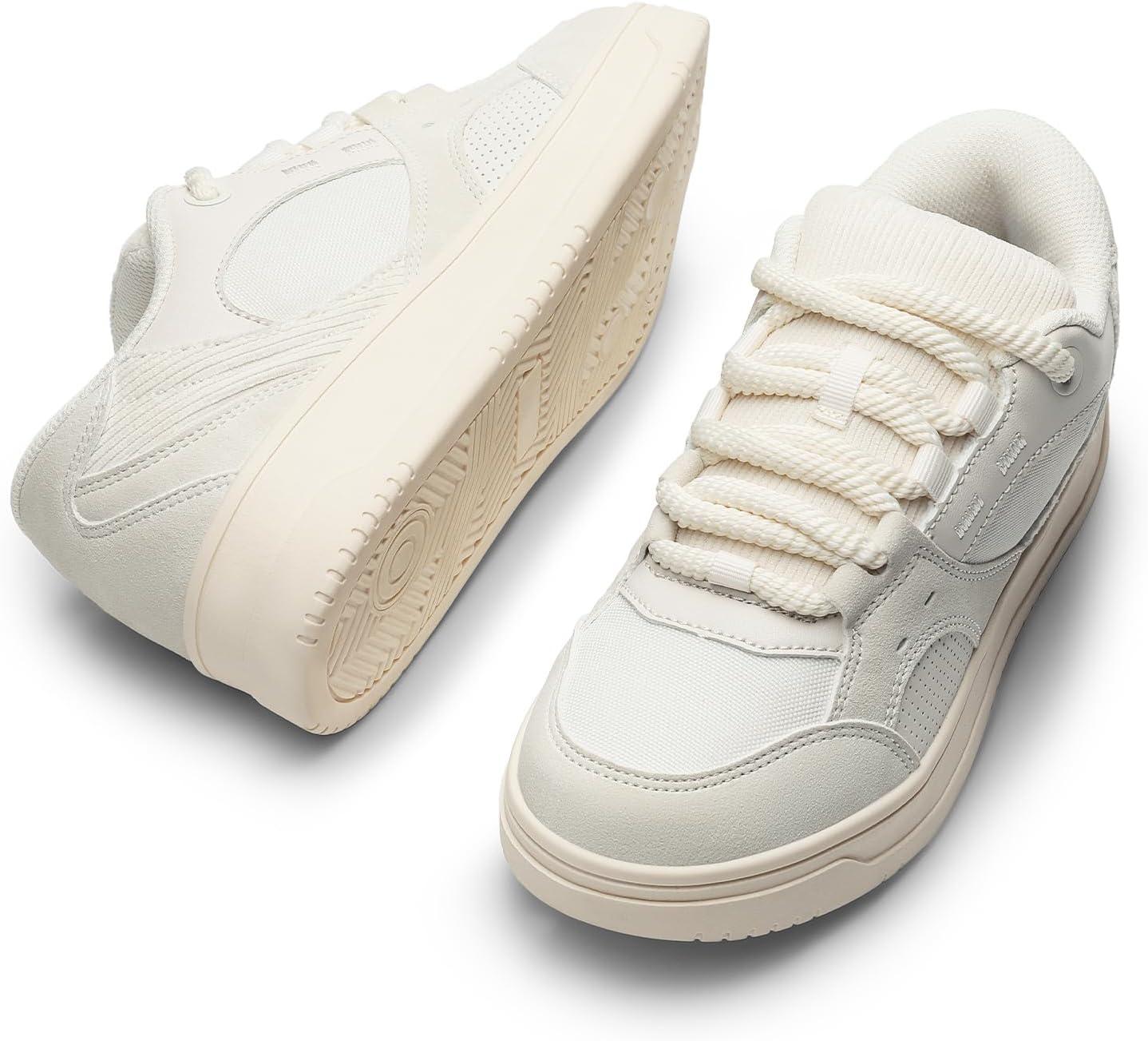 imageDREAM PAIRS Womens Skateboarding Shoes Low Top Walking LaceUp Comfortable Casual Vivi Fashion SneakersBeige