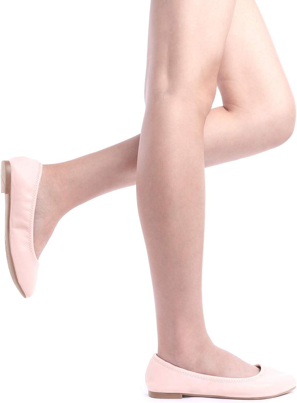 imageDREAM PAIRS Womens SoleHappy Ballerina Walking Flats ShoesPink