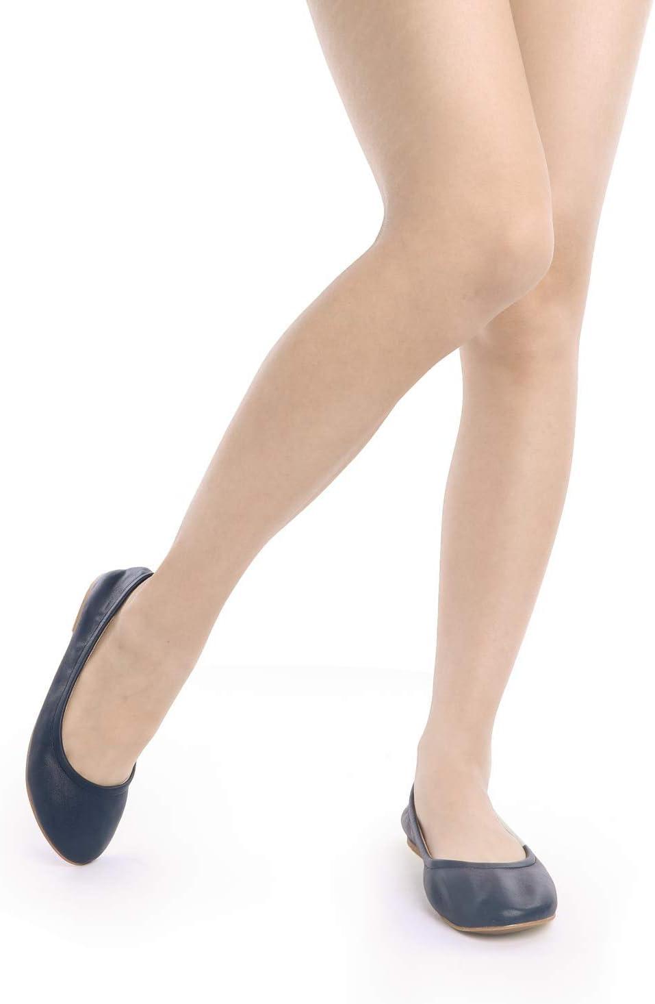 imageDREAM PAIRS Womens Solefina Solid Plain Walking Classic Ballet Flats ShoesNavy
