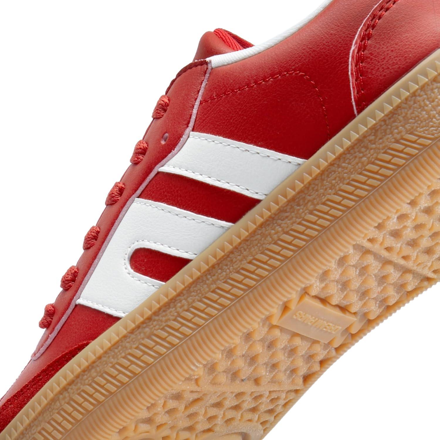 imageDREAM PAIRS Womens Tennis Sneakers Walking Casual LaceUp Footwear Comfortable Fashion Sneakers ShoesRed