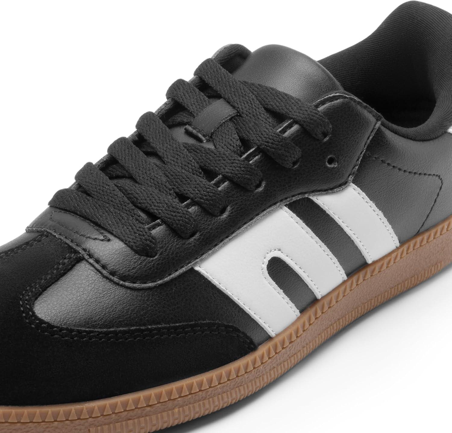 imageDREAM PAIRS Womens Tennis Sneakers Walking Flat LowTop Casual LaceUp Comfortable Nia Fashion Sneakers ShoesBlack Multi