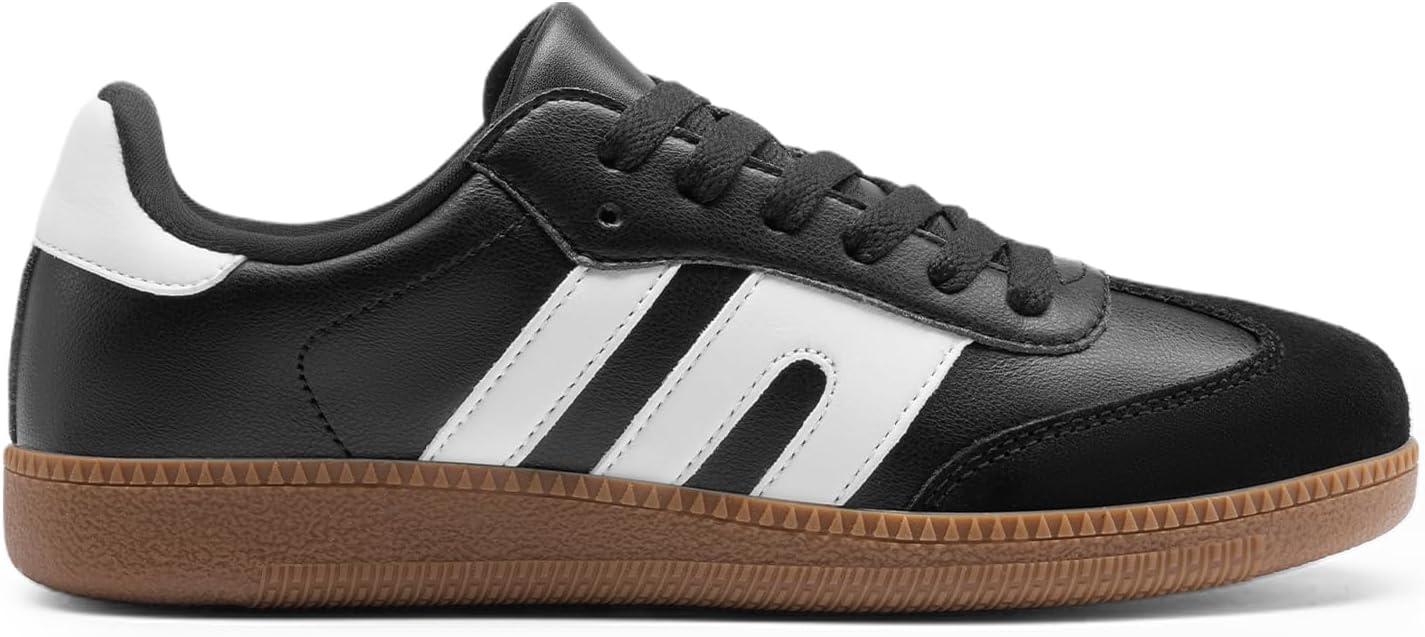 imageDREAM PAIRS Womens Tennis Sneakers Walking Flat LowTop Casual LaceUp Comfortable Nia Fashion Sneakers ShoesBlack Multi