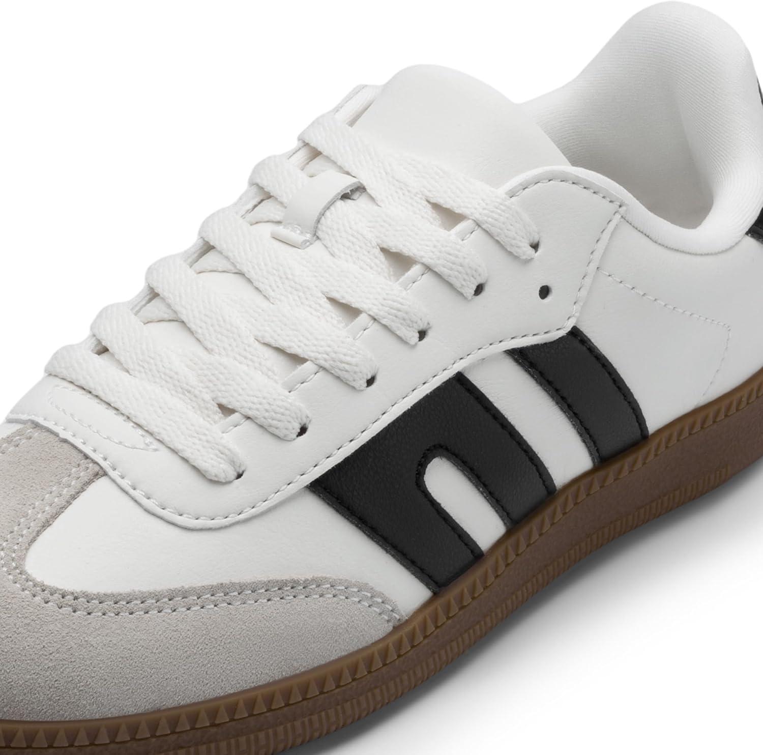 imageDREAM PAIRS Womens Tennis Sneakers Walking Flat LowTop Casual LaceUp Comfortable Nia Fashion Sneakers ShoesWhite Multi