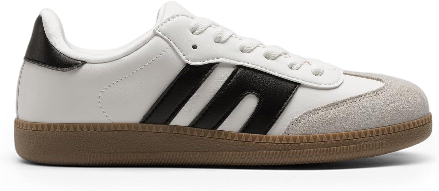 imageDREAM PAIRS Womens Tennis Sneakers Walking Flat LowTop Casual LaceUp Comfortable Nia Fashion Sneakers ShoesWhite Multi