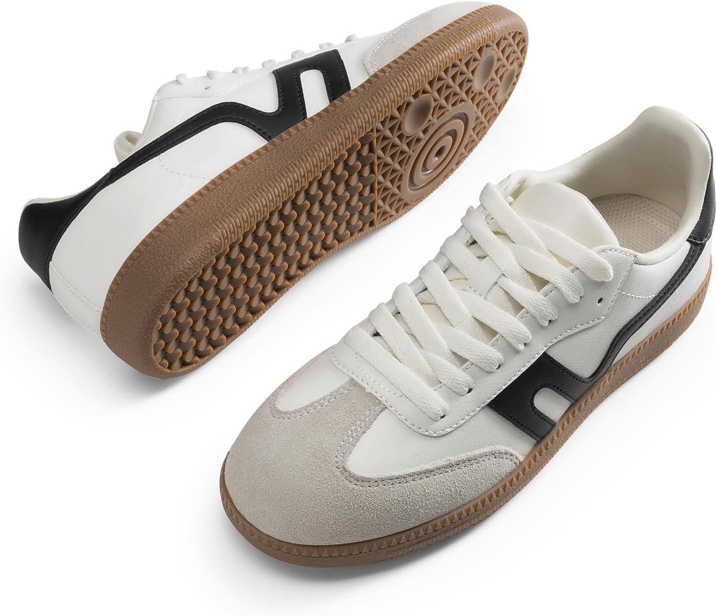 imageDREAM PAIRS Womens Tennis Sneakers Walking Flat LowTop Casual LaceUp Comfortable Nia Fashion Sneakers ShoesWhiteGreyBlack