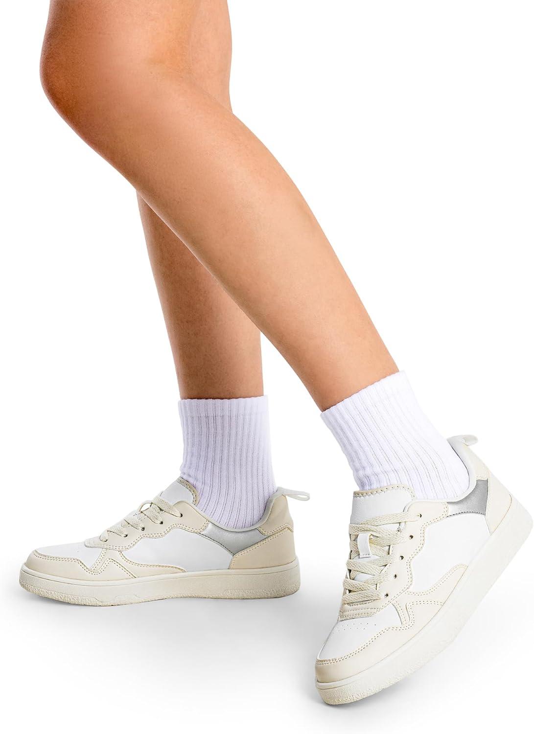 imageDREAM PAIRS Womens Walking Skateboard Shoes Sneakers Pu Leather Char Flat LowTop LaceUp Comfortable Casual Athletic NonSlip Running Fashion SneakersBeige