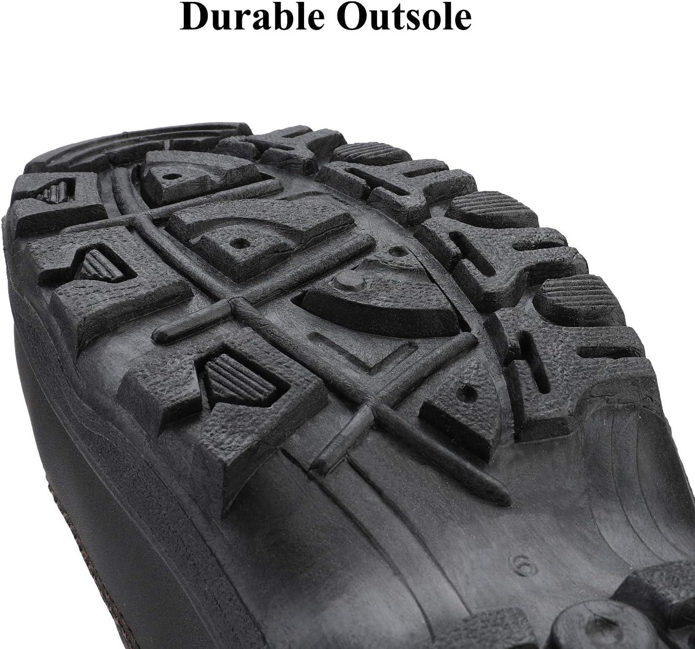 imageDREAM PAIRS Womens Warm Faux Fur Lined MidCalf Winter Snow BootsBrown