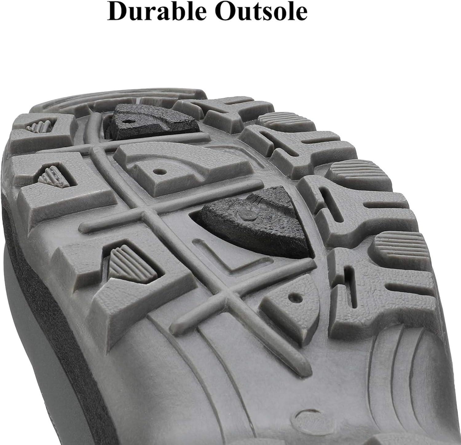 imageDREAM PAIRS Womens Warm Faux Fur Lined MidCalf Winter Snow BootsGooseGrey