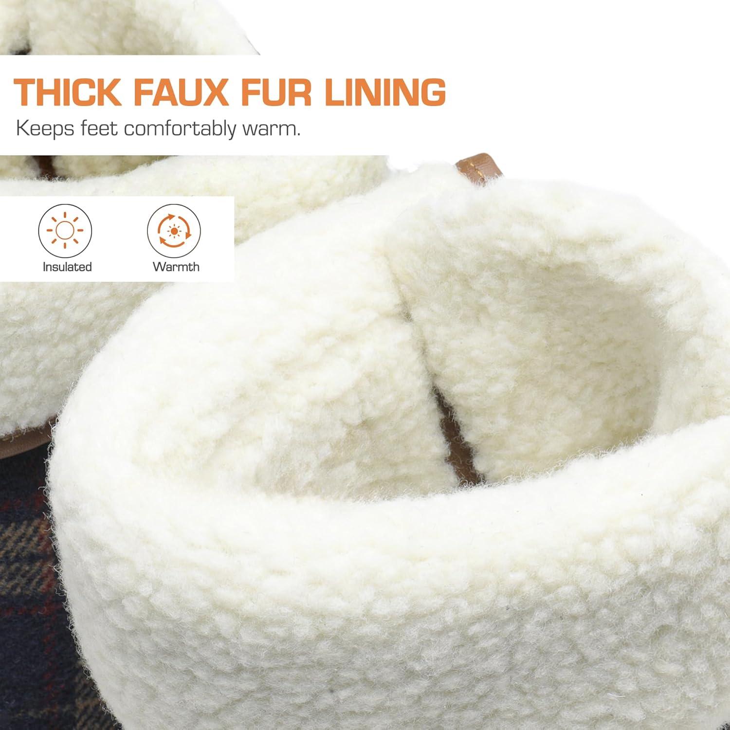 imageDREAM PAIRS Womens Winter Duck Boots Mid Calf Warm Insulated Faux Fur Lined Waterproof Lace Up Snow BootsTan