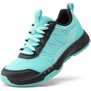 DREAM PAIRS Boys Girls Shoes Kids DuraPlay Tennis Footwear Non Slip Athletic Running Walking Lightweight Lace Up Sneakers for Little/Big Kid(Light Blue)