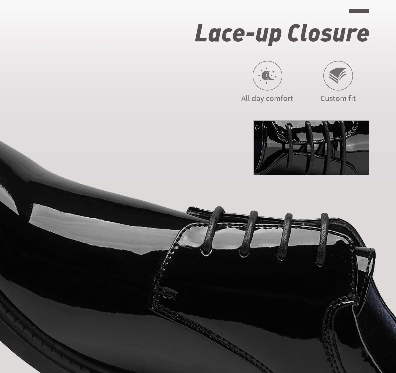 imageBruno Marc Mens OxfordsBlackPat