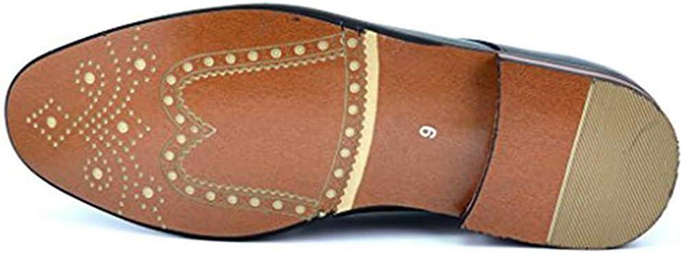 imageBruno Marc Moda Italy Prince Mens Classic Modern Oxford Lace Dress ShoesDark Brown