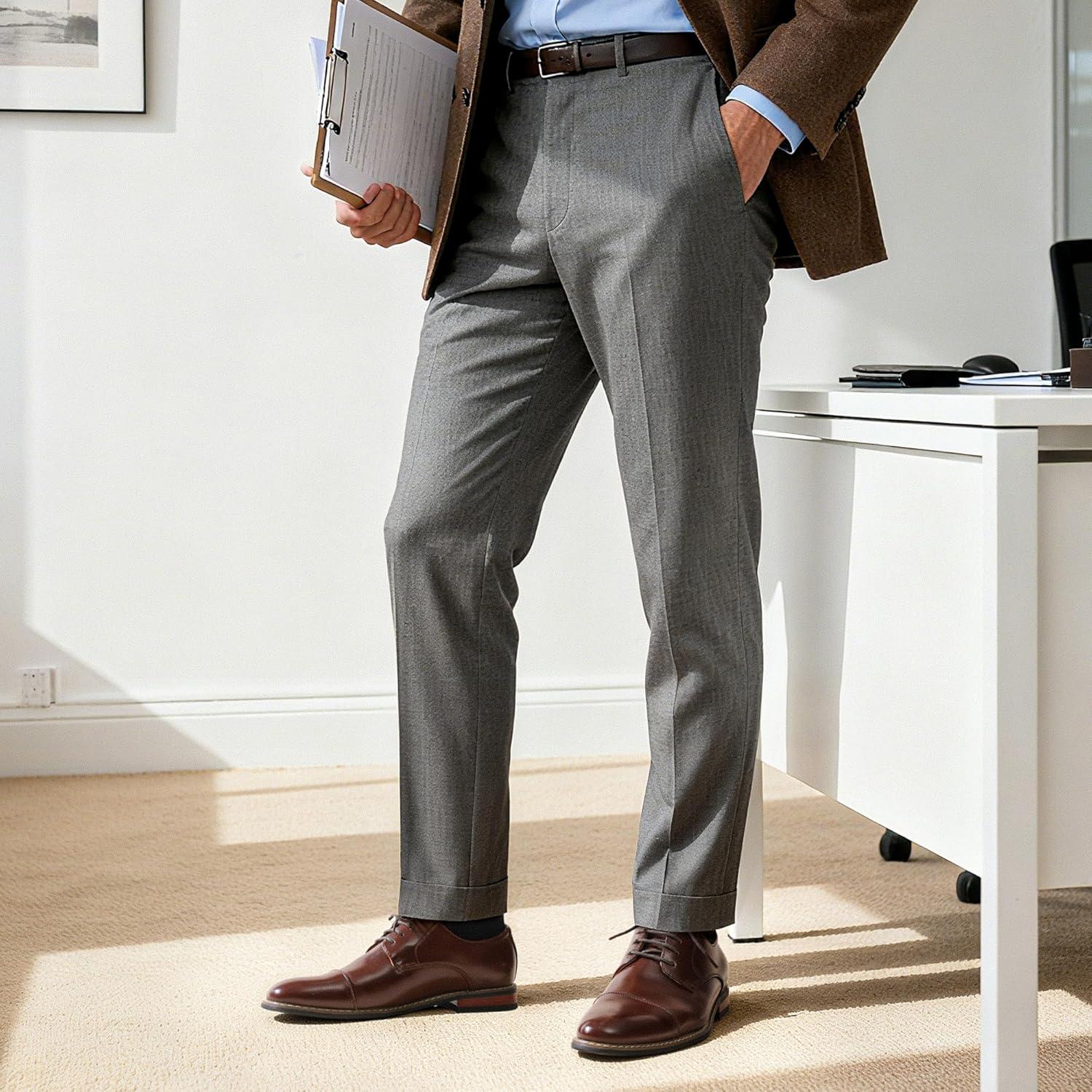 imageBruno Marc Moda Italy Prince Mens Classic Modern Oxford Lace Dress ShoesDark Brown